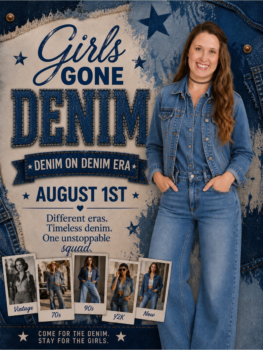 👖Girls Gone Denim Train 👖 - Picture 7 of 14